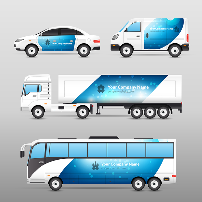 Transport Advertisement Design